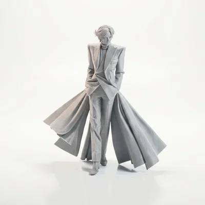 Mô hình 3D Met Gala MJ - Tượng thời trang haute couture