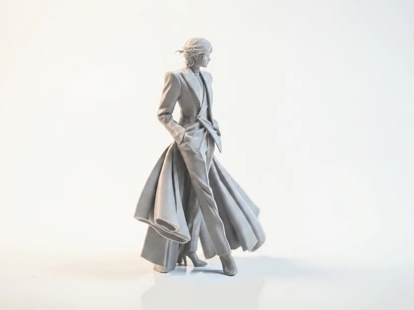 Mô hình 3D Met Gala MJ - Tượng thời trang haute couture - Image 2