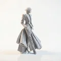 Mô hình 3D Met Gala MJ - Tượng thời trang haute couture - Thumbnail 2