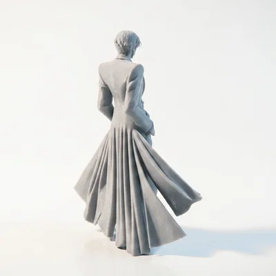 Mô hình 3D Met Gala MJ - Tượng thời trang haute couture