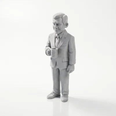 Mô hình 3D Michael Scott từ series The Office - Sẵn sàng để in