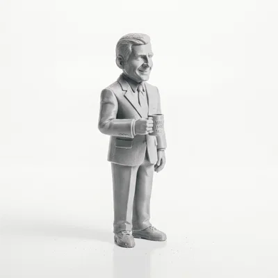 Mô hình 3D Michael Scott từ series The Office - Sẵn sàng để in