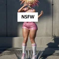 Mô hình 3D Naughty Waitress Girl - Tượng nhân vật cá tính độc đáo - Thumbnail 1