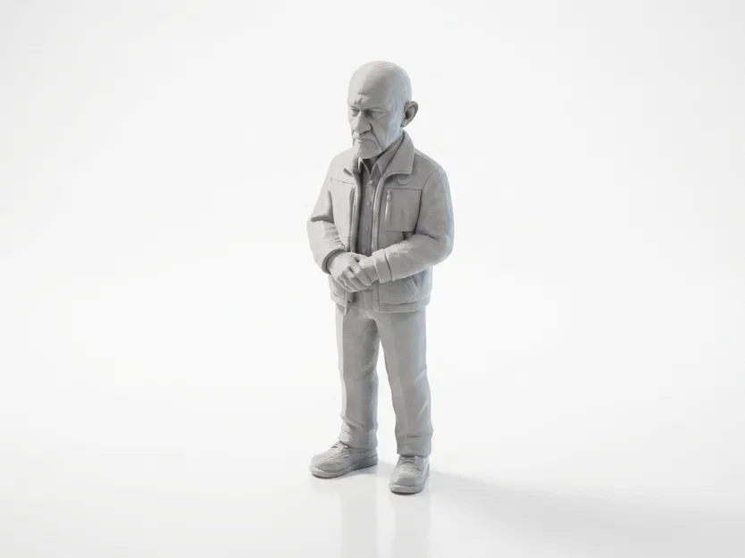 Mô hình Mike BB Figurine - Đồ trang trí in 3D cho fan phim bộ - Image 1
