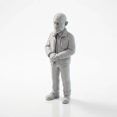 Mô hình Mike BB Figurine - Đồ trang trí in 3D cho fan phim bộ