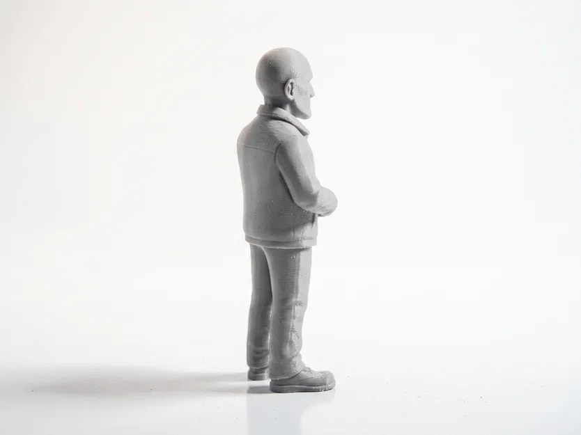 Mô hình Mike BB Figurine - Đồ trang trí in 3D cho fan phim bộ - Image 3
