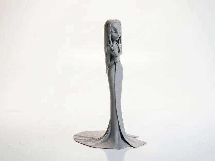 Mô hình 3D Morticia Addams – Tượng nhân vật phim kinh điển - Image 2