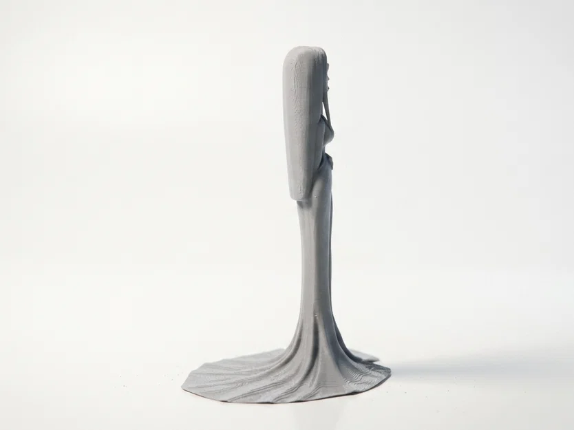 Mô hình 3D Morticia Addams – Tượng nhân vật phim kinh điển - Image 3