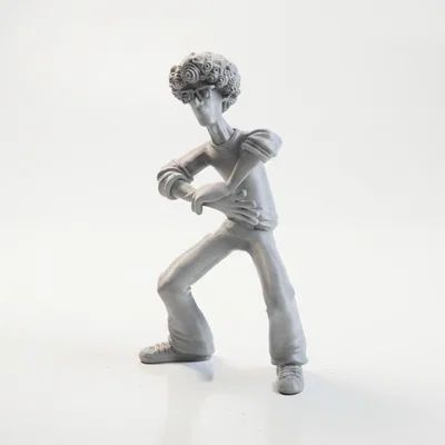 Mô hình 3D Napoleon Dynamite - Nhân vật phim hài kinh điển