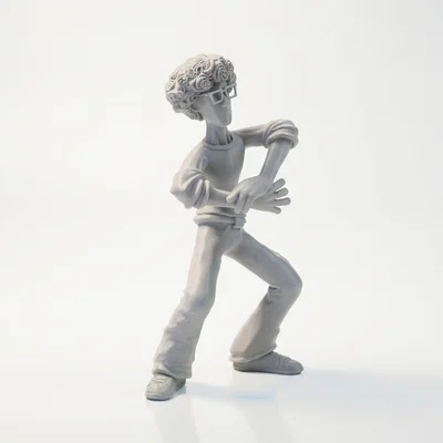 Mô hình 3D Napoleon Dynamite - Nhân vật phim hài kinh điển