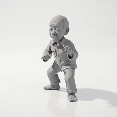 Mô hình Mr Miyagi – Tượng 3D sưu tầm cho fan hâm mộ điện ảnh