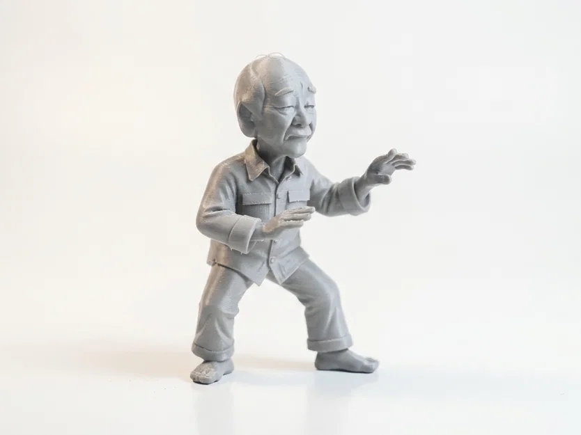 Mô hình Mr Miyagi – Tượng 3D sưu tầm cho fan hâm mộ điện ảnh - Image 2