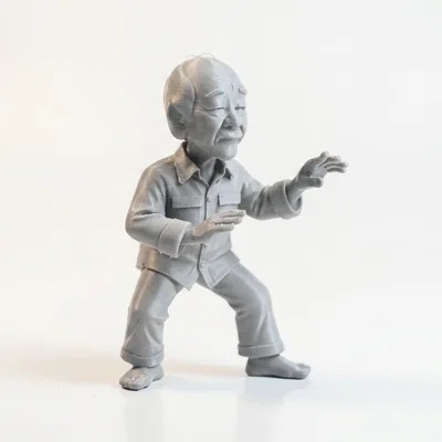 Mô hình Mr Miyagi – Tượng 3D sưu tầm cho fan hâm mộ điện ảnh