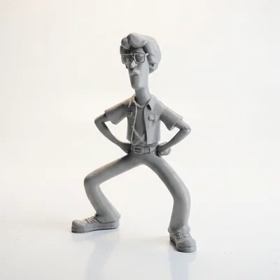 Mô hình nhân vật Napoleon Dynamite in 3D