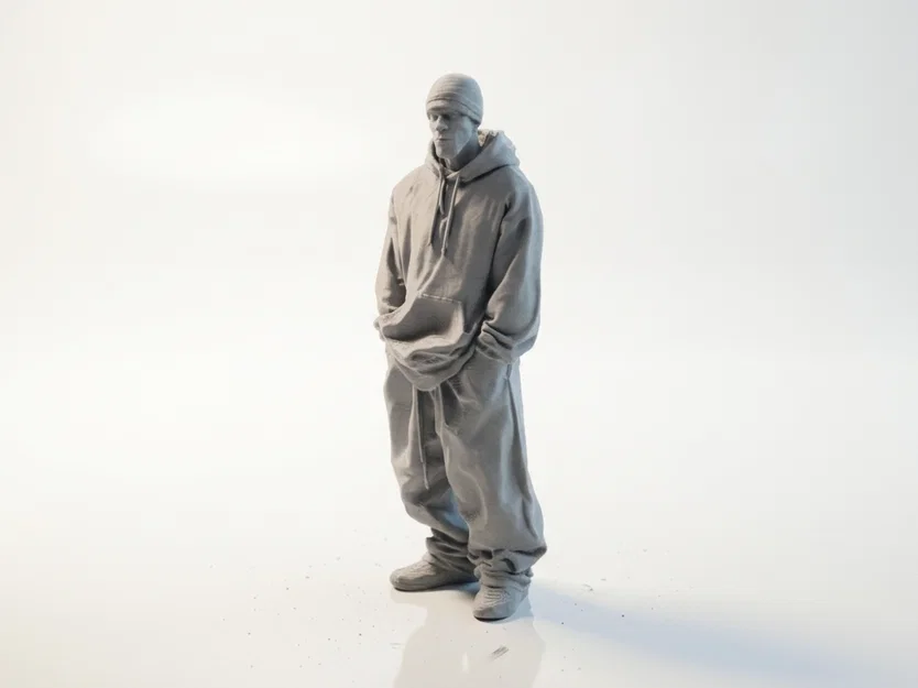 Mô hình 3D in ấn nhân vật Omar Little trong phim The Wire - Image 1
