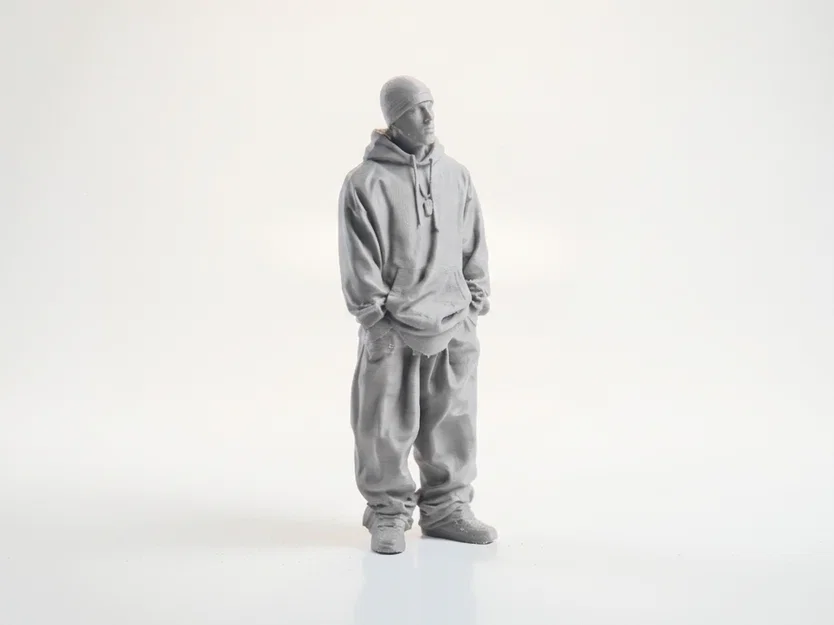 Mô hình 3D in ấn nhân vật Omar Little trong phim The Wire - Image 2