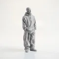 Mô hình 3D in ấn nhân vật Omar Little trong phim The Wire - Thumbnail 2
