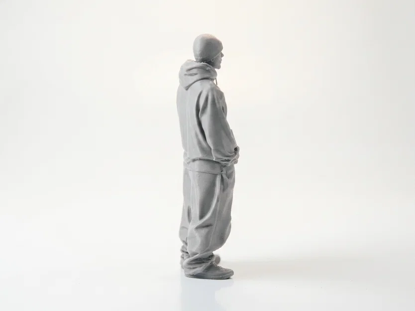 Mô hình 3D in ấn nhân vật Omar Little trong phim The Wire - Image 3