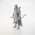 Mô hình 3D Cung Thủ Huyền Thoại - Fantasy Archer - Thumbnail 1