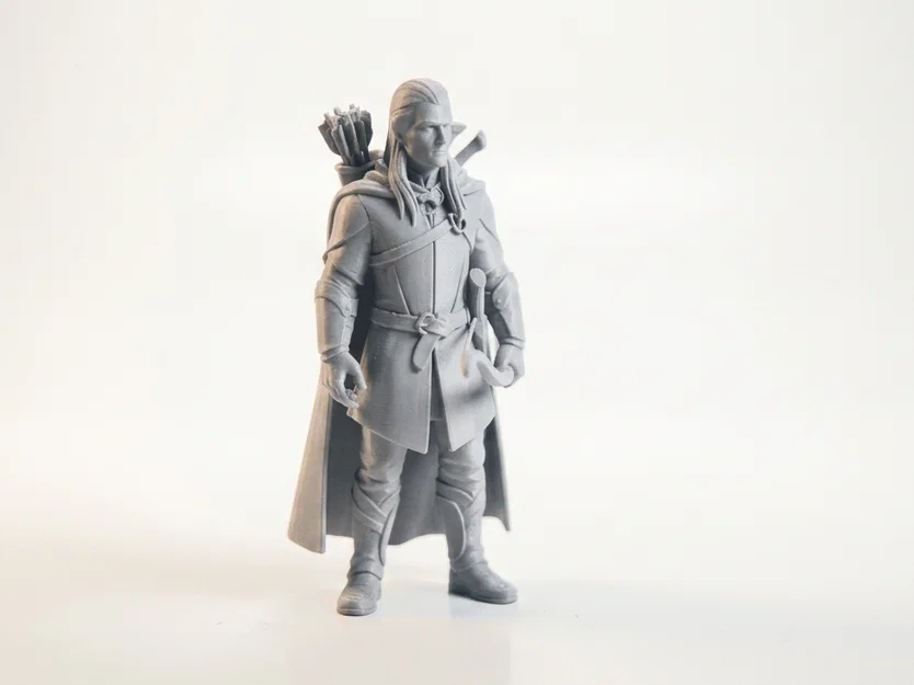 Mô hình 3D Cung Thủ Huyền Thoại - Fantasy Archer - Image 2