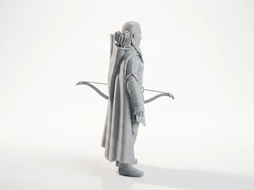 Mô hình 3D Cung Thủ Huyền Thoại - Fantasy Archer - Image 3