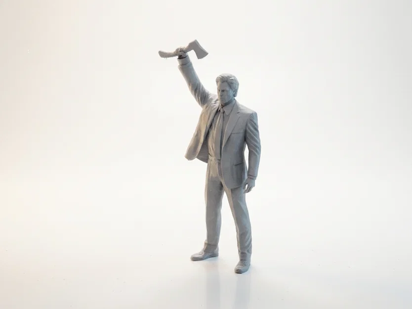 Mô hình 3D Patrick Bateman - American Psycho in được - Image 1