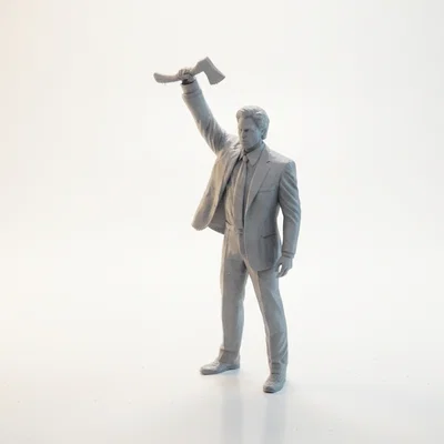 Mô hình 3D Patrick Bateman - American Psycho in được