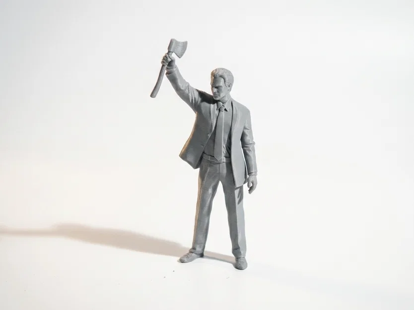 Mô hình Patrick Bateman - American Psycho 3D Printable - Image 1