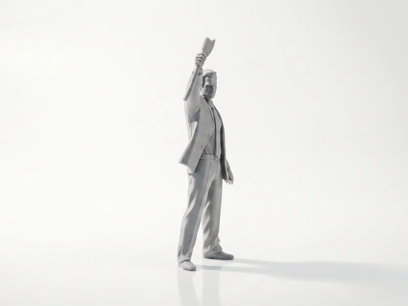 Mô hình Patrick Bateman - American Psycho 3D Printable - Image 2