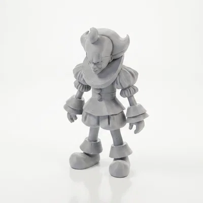 Mô hình 3D chú hề Pennywise từ phim kinh dị
