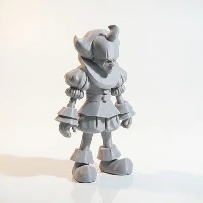 Mô hình 3D chú hề Pennywise từ phim kinh dị