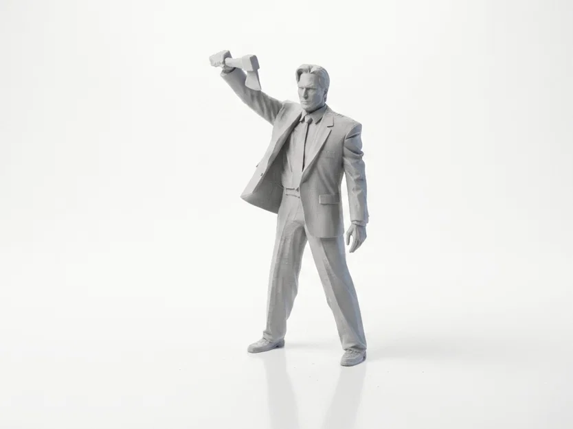 Mô hình 3D Patrick Bateman - American Psycho - Image 1