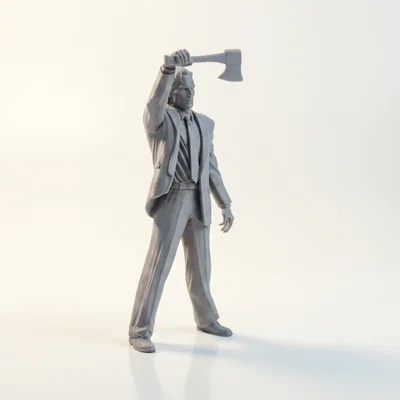 Mô hình 3D Patrick Bateman - American Psycho
