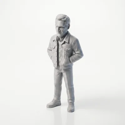 Mô hình 3D in ấn tượng diễn viên Paul Newman