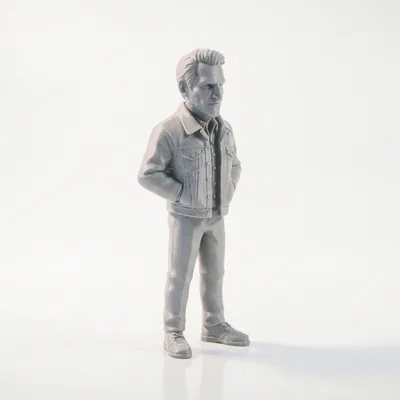 Mô hình 3D in ấn tượng diễn viên Paul Newman