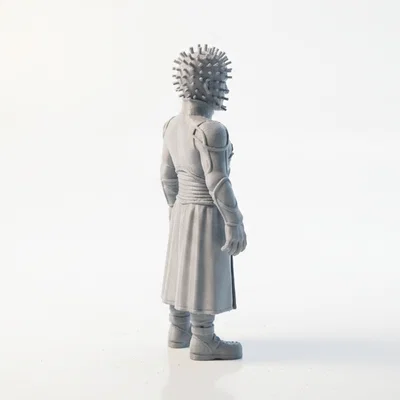Mô hình Pinhead Hellraiser 3D cực chi tiết cho người hâm mộ kinh dị