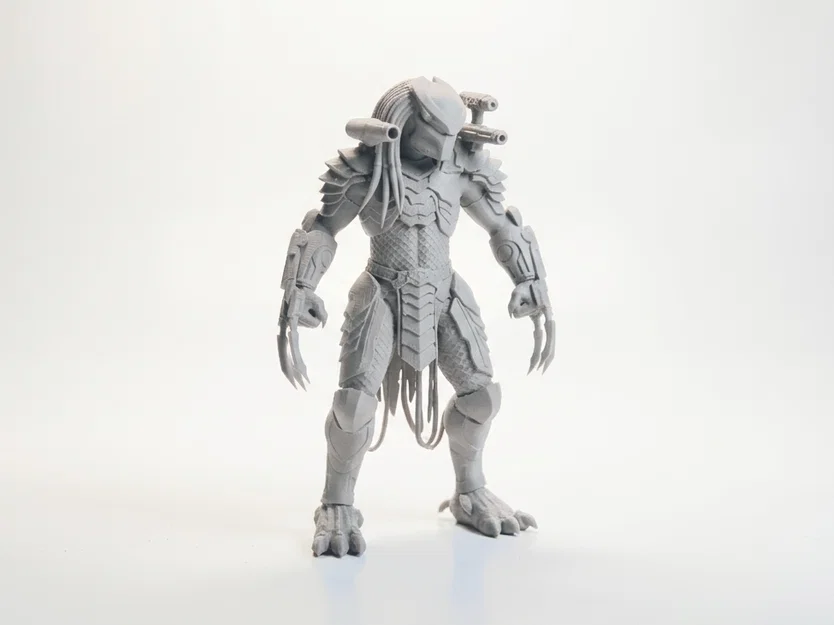 Mô hình 3D Predator Warrior - Chiến binh săn mồi cho phim & TV - Image 2