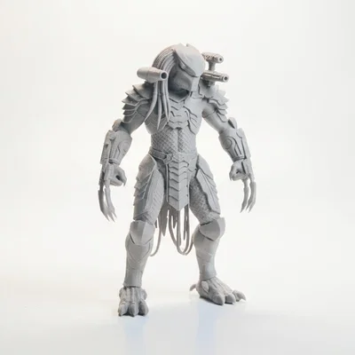 Mô hình 3D Predator Warrior - Chiến binh săn mồi cho phim & TV