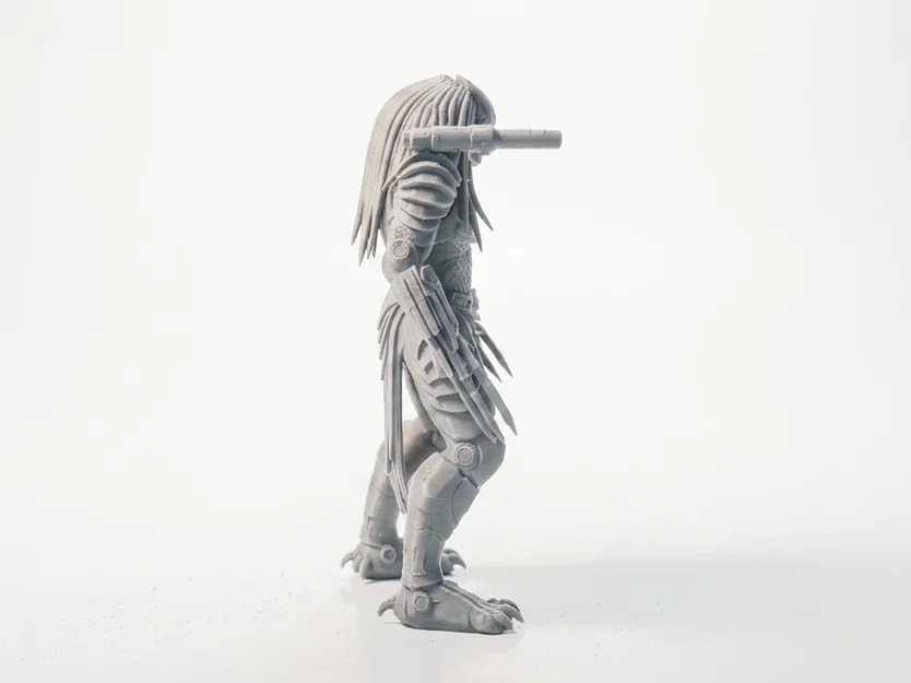 Mô hình 3D Predator Warrior - Chiến binh săn mồi cho phim & TV - Image 3