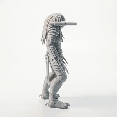 Mô hình 3D Predator Warrior - Chiến binh săn mồi cho phim & TV