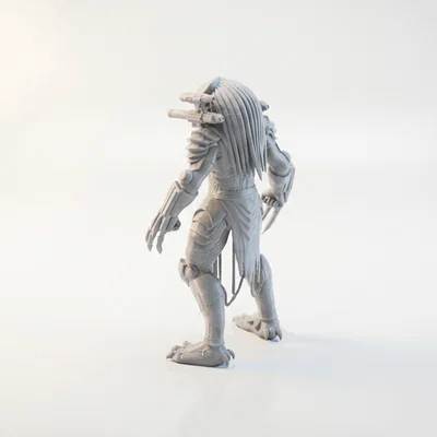 Mô hình 3D Predator Warrior - Chiến binh săn mồi cho phim & TV