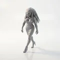 Mô hình 3D Predator Nữ - Nhân vật phim điện ảnh đầy phong cách - Thumbnail 1