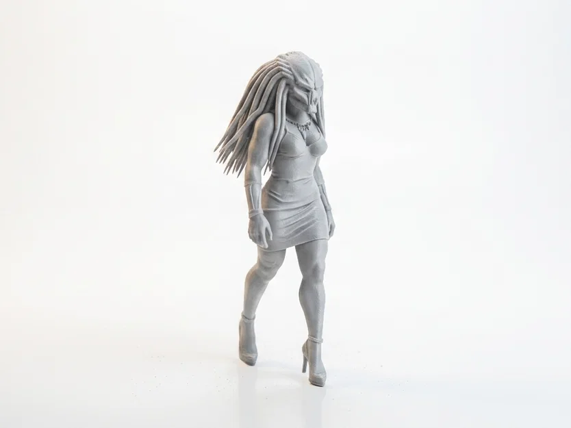 Mô hình 3D Predator Nữ - Nhân vật phim điện ảnh đầy phong cách - Image 2
