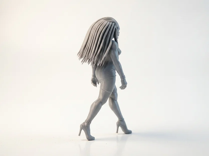 Mô hình 3D Predator Nữ - Nhân vật phim điện ảnh đầy phong cách - Image 3