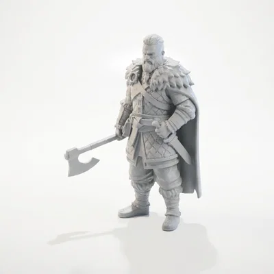 Mô hình 3D in ấn Ragnar Lothbrok từ Phim & Truyền hình