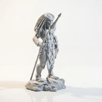 Tượng Predator Warrior - Mô hình in 3D chủ đề Movies & TV