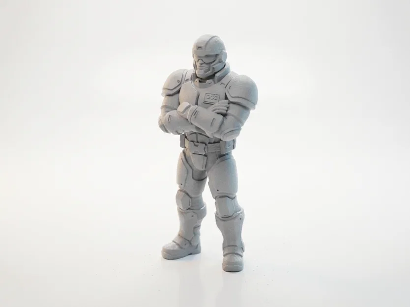 Mô hình Robocop cực ngầu cho fan phim hành động - File in 3D - Image 1