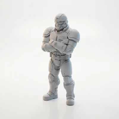 Mô hình Robocop cực ngầu cho fan phim hành động - File in 3D