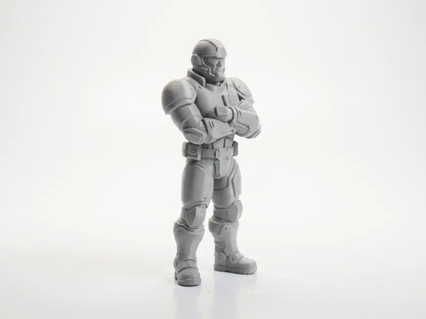 Mô hình Robocop cực ngầu cho fan phim hành động - File in 3D - Image 2