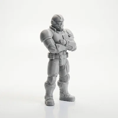Mô hình Robocop cực ngầu cho fan phim hành động - File in 3D